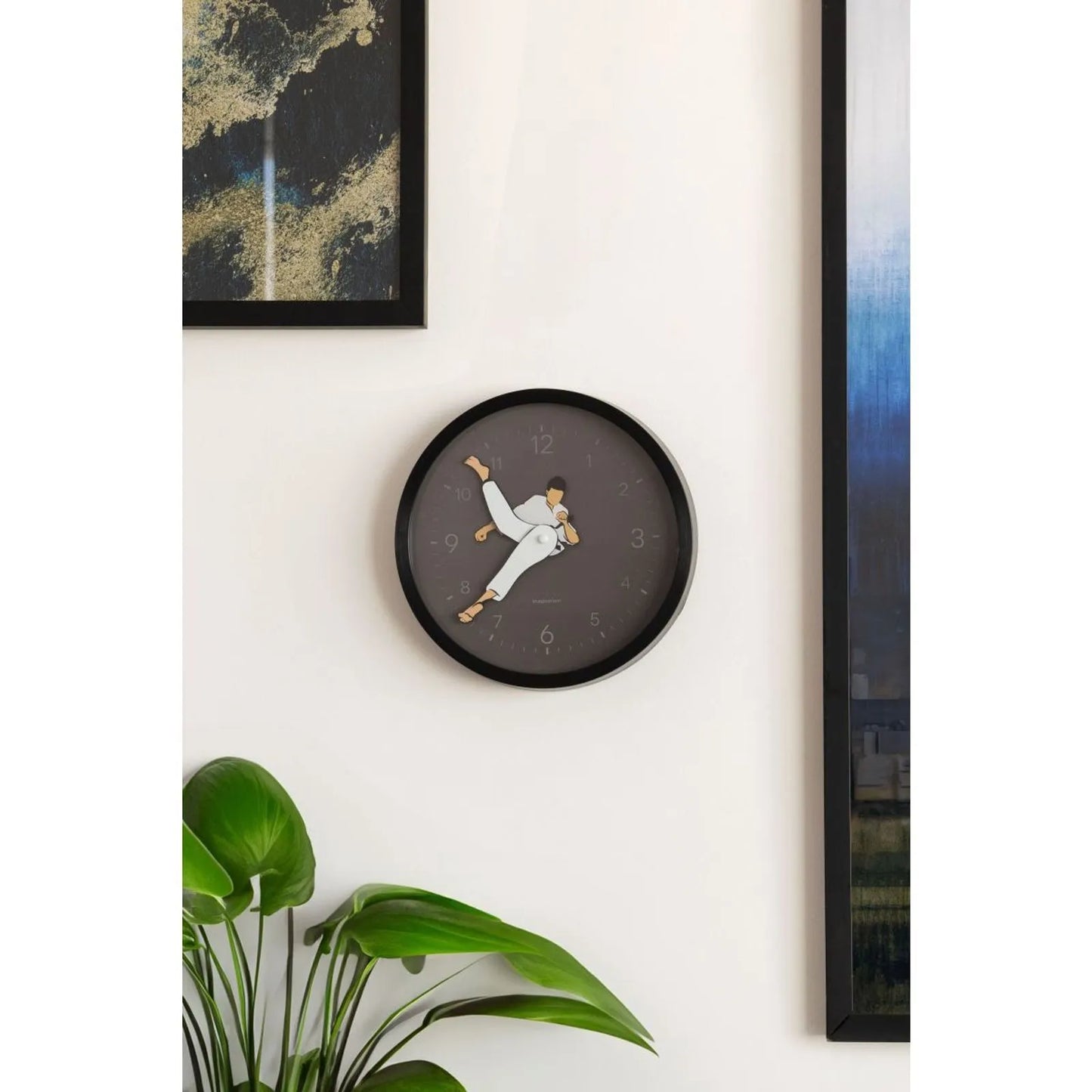 Karate Wall Clock