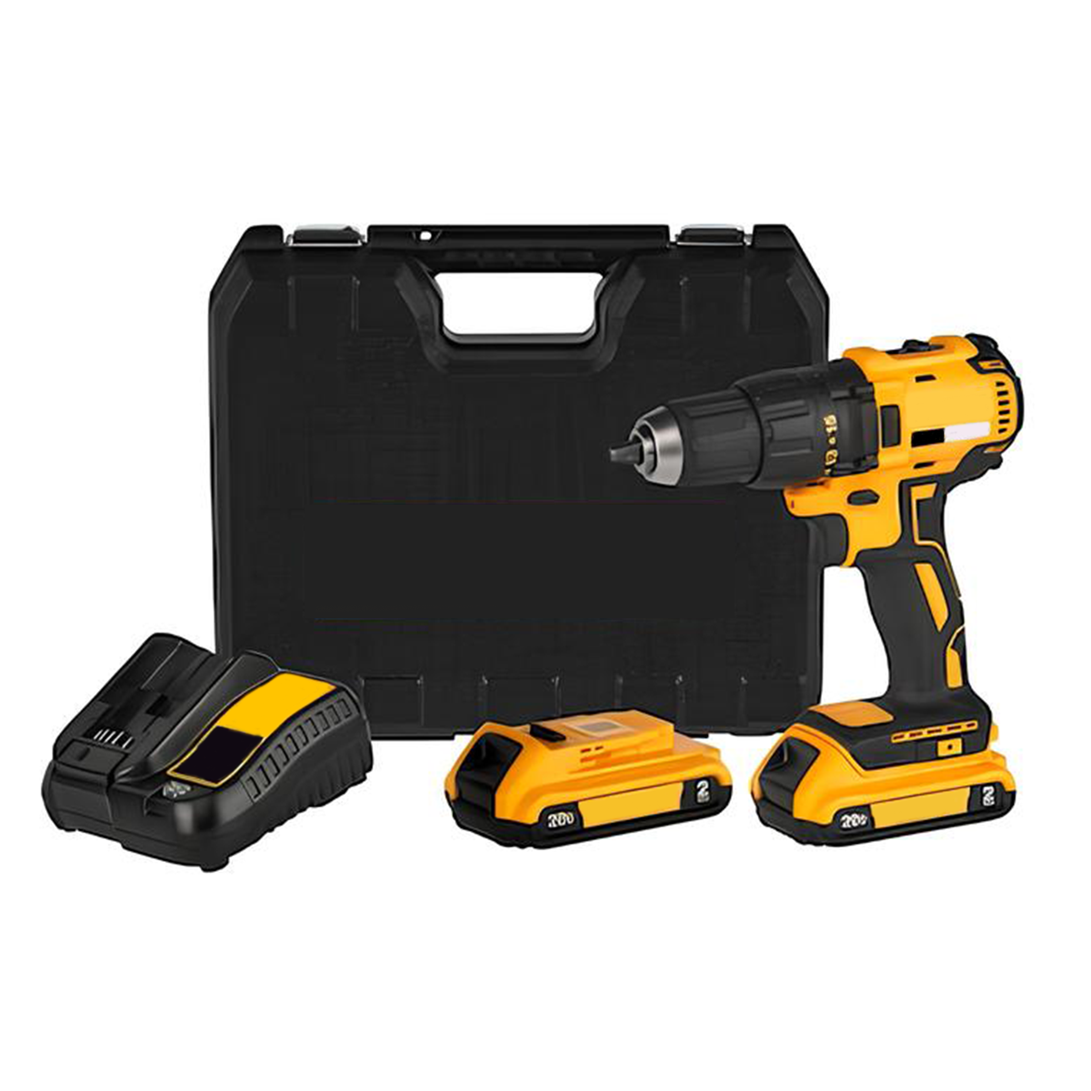 1/2" (13mm) 20V Max* Brushless Impact Drill/Driver with 2 Batteries and Charger