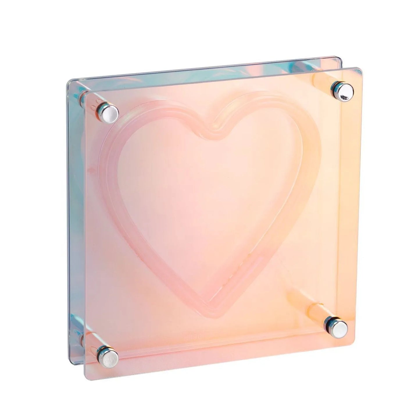 Acrylic Heart Lamp
