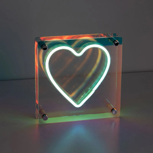 Acrylic Heart Lamp