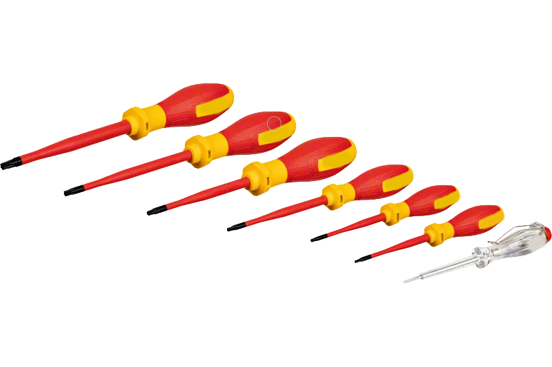 Combo kit-VDE TX Screwdriver Kit – 7 Pieces Professional