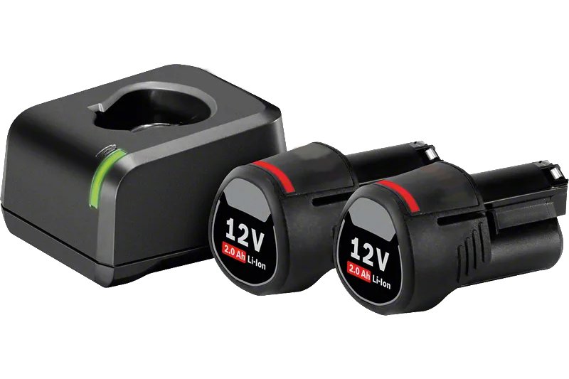 Beginner's Set-Combo charger + GAL 12V-20 batteries + 2x 2.0Ah Professional