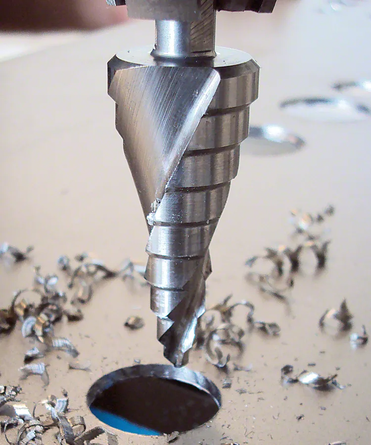 Bosch Step Drill Bit for Metal High Speed Steel with Titanium HSS-TiN