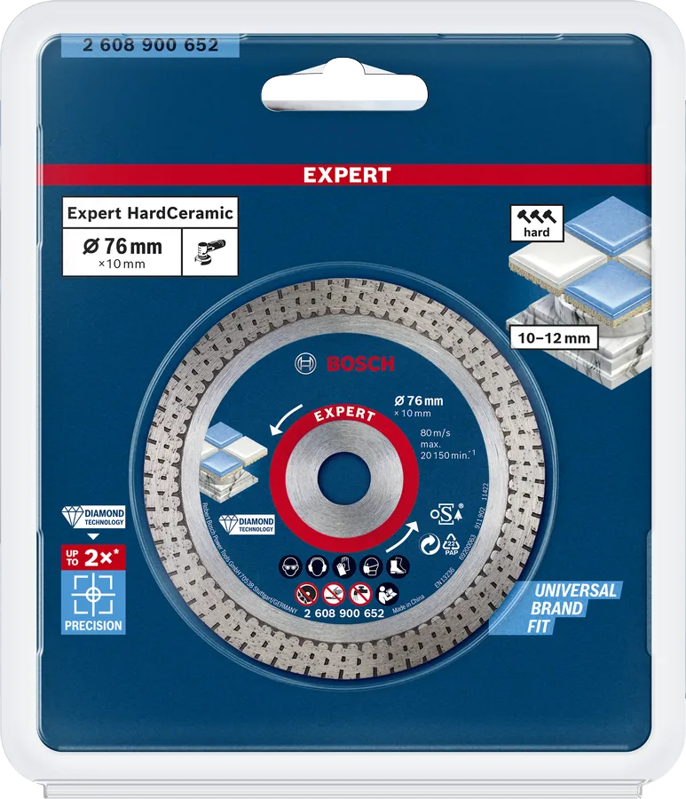EXPERT Hard Ceramic diamond cutting disc