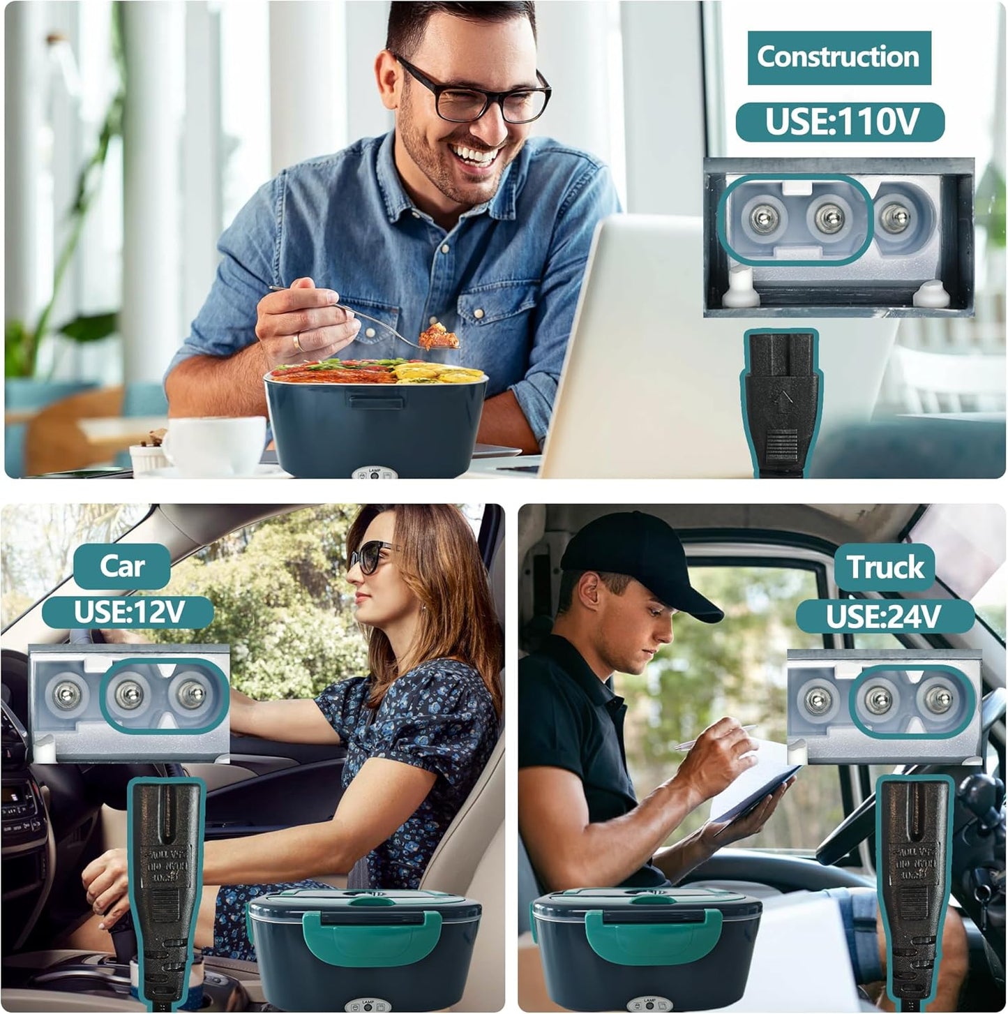 Electric Portable Heating Lunch Box