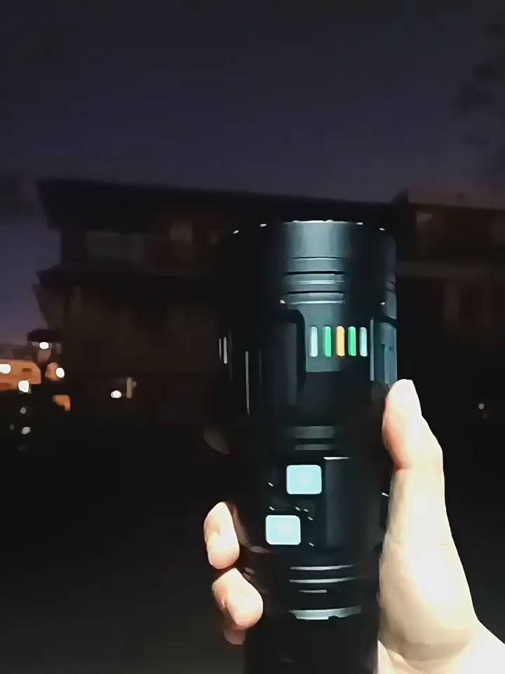 Super LED Flashlight Cannon - Illumination that Conquers Any Darkness