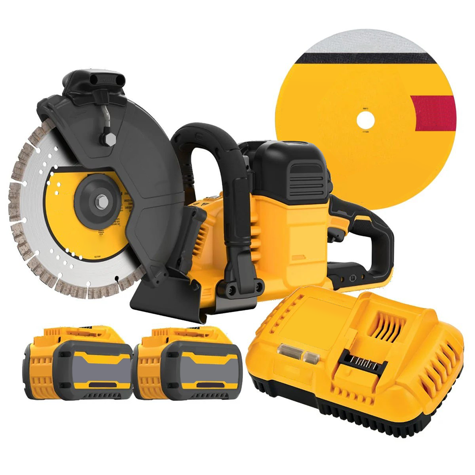 FLEXVOLT 60V MAX Brushless 9" Cut-off Saw 9.0Ah Kit
