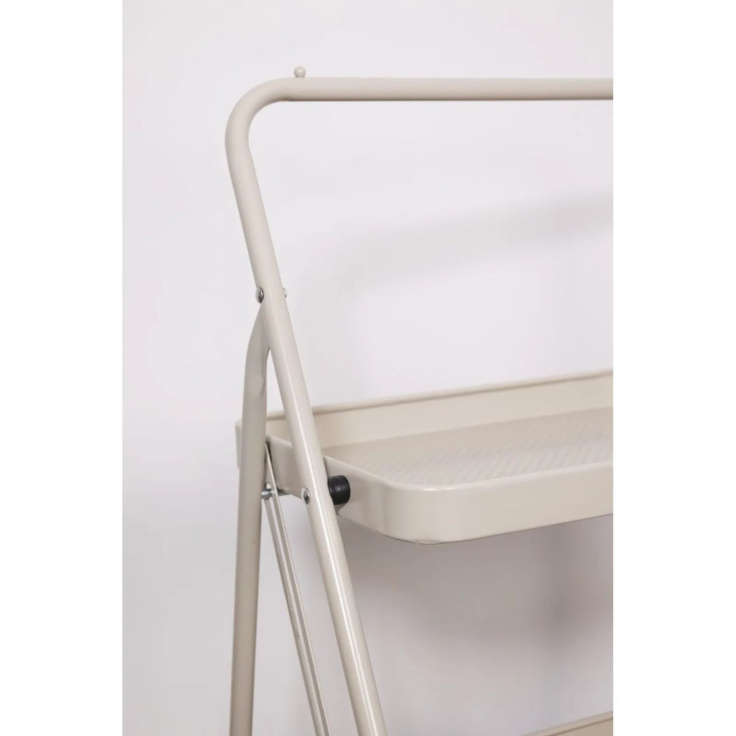 Mini folding shelf, 3 tiers, Taup