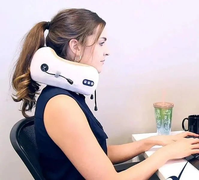 U-Shaped Neck Massager with Dual Function